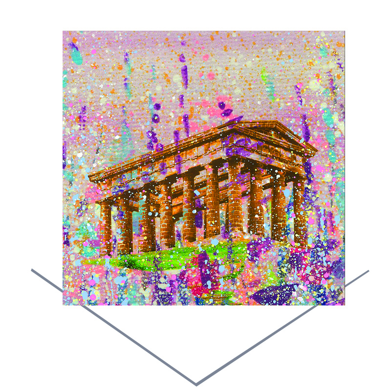 Penshaw Monument Greeting Card